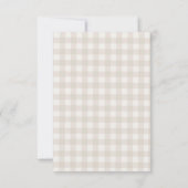 Teddy Bear Birthday サンキューカード (裏面)