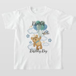 Teddy Bear birthday kids t-shirts Brother Tシャツ<br><div class="desc">祝Tシャツ、スペシャル、デザイン付き誕生日パーソナライズされた</div>