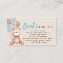 Teddy Bear Book Request Card エンクロージャーカード
