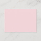 Teddy Bear Books forベビーリクエストピンク風船 エンクロージャーカード (裏面)