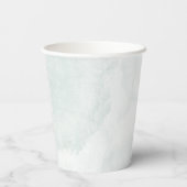 Teddy Bear Brown Sage Green Balloons Baby 紙コップ (裏面)