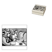 TEDDY BEAR, BUNNY & ELEPHANTパーティースタンプ ラバースタンプ (押印)