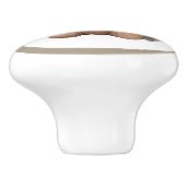 Teddy Bear Ceramic Knob – Unisex Nursery Decor セラミックノブ (側面)