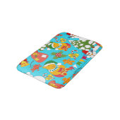 Teddy Bear Christmas: Kid-フレンドリー Pattern. バスマット (アングル)