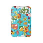 Teddy Bear Christmas: Kid-フレンドリー Pattern. バスマット (正面縦)