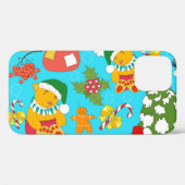 Teddy Bear Christmas: Kid-フレンドリー Pattern. Case-Mate iPhoneケース (裏面 (横))