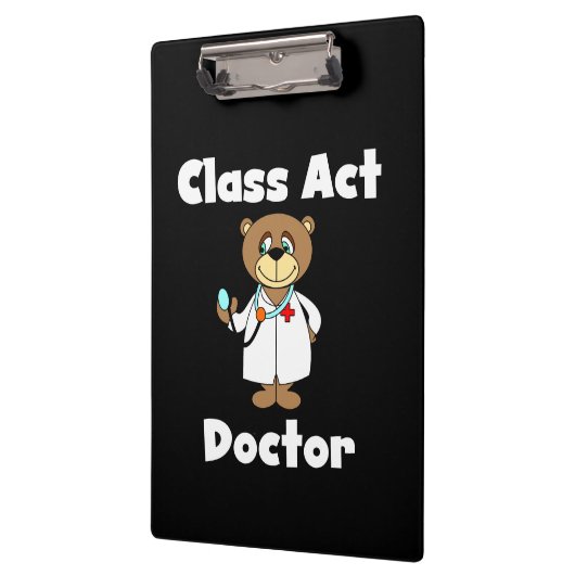 Teddy Bear Class Act Doctor Clipboard クリップボード (左)
