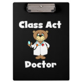 Teddy Bear Class Act Doctor Clipboard クリップボード (正面)