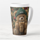 Teddy Bear Coffee 2025 Christmas カフェラテマグ (右アングル)