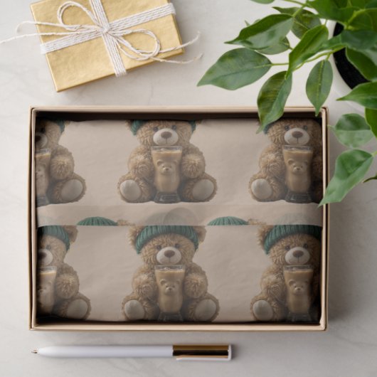 Teddy Bear Cold Brew  薄葉紙 (ギフト)