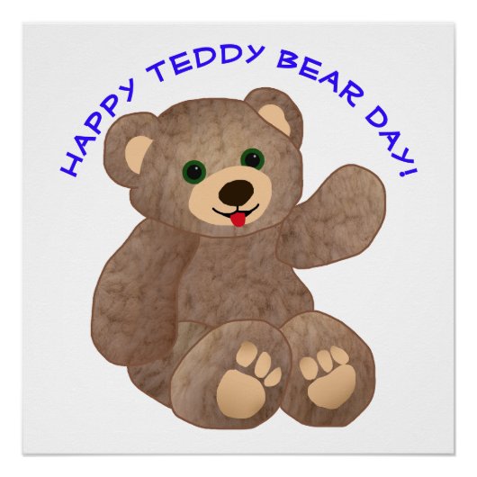 Teddy Bear Day ポスター (正面)