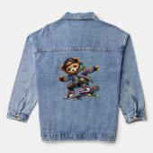 Teddy Bear Denim Jacket デニムジャケット (裏面)