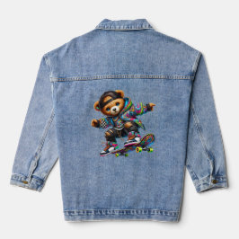 Teddy Bear Denim Jacket デニムジャケット