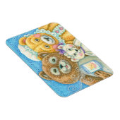 TEDDY BEAR FAMILY MAGNET カスタマイズ * マグネット (右側)