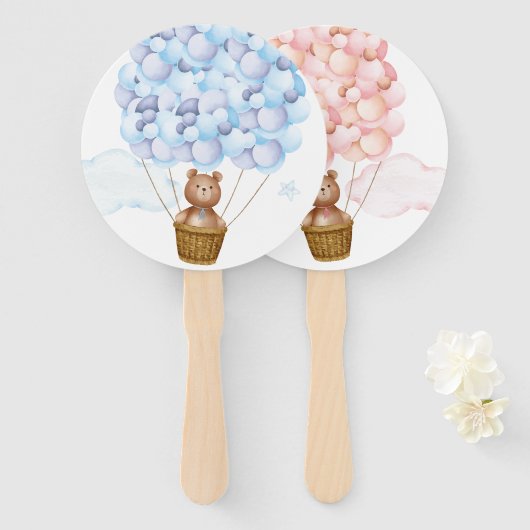 Teddy Bear Genderがパーティー投票ゲームを公開 ハンドファン (正面&裏面)