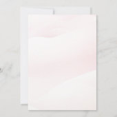 Teddy Bear Genderスペインのが彼または彼女を明らかにする 招待状 (裏面)