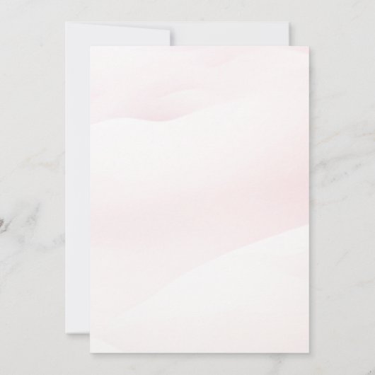 Teddy Bear Genderスペインのが彼または彼女を明らかにする 招待状 (裏面)