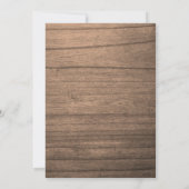 Teddy bear Gender reveal invitation Boy or Girl 招待状 (裏面)