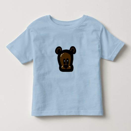 Teddy_Bear_Head トドラーTシャツ (正面)