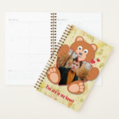 Teddy Bear Holdingハート写真バレンタインデー プランナー手帳 (ディスプレー)