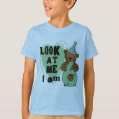 Teddy Bear I'm 6誕生日Tシャツ&ギフト Tシャツ (正面)