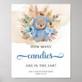 Teddy Bear Jarゲームのキャンディーの数 ポスター (正面)