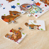 Teddy Bear Jigsaw Puzzle ジグソーパズル (側面)