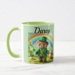Teddy bear leprechaun mug マグカップ