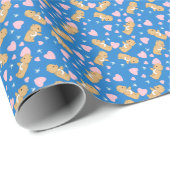 Teddy Bear Love ラッピングペーパー (ロールコーナー)