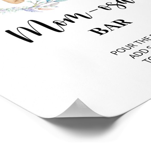 Teddy Bear \ Mom-osaバー ポスター (角)