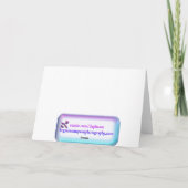 Teddy Bear Mommy Happy Mother's Day Greeting Card カード (裏面)