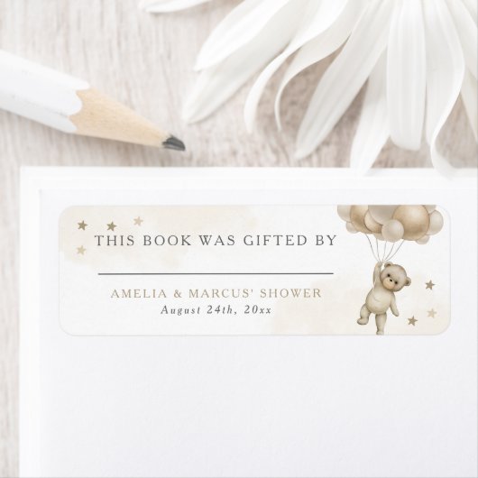 Teddy Bear Neutral Book Gifted By ラベル (インサイチュ)