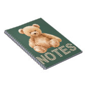 Teddy Bear Notebook ノートブック (右側)