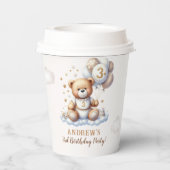 Teddy Bear Party – 3rd Birthday Tableware 紙コップ (裏面)