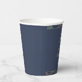 Teddy Bear Plaid Girl Baby Shower Paper Cups 紙コップ (右)