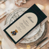 Teddy Bear Polo Baby Shower Menu メニュー