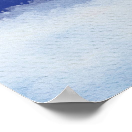 Teddy Bear printable wall art poster-dream big ポスター (角)