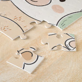teddy bear puzzle ジグソーパズル (側面)