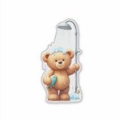 Teddy Bear Shower シール (正面)