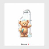 Teddy Bear Shower シール (シート)