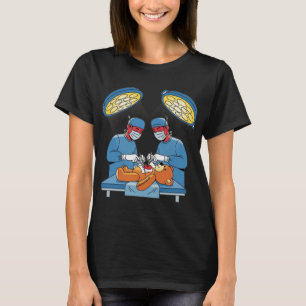 Teddy Bear Surgeryミニマリスト設計Tシャツ Tシャツ