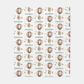 Teddy Bear Sweet Dream フリースブランケット (正面)