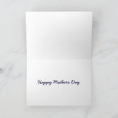 Teddy Bear Tea Time Mothers Day Card カード (内部)