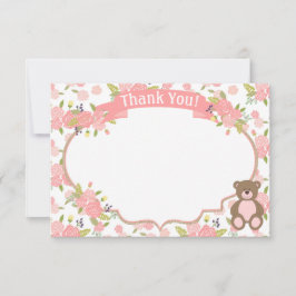 Teddy Bear Thank Notes Teddy Bear Picnic サンキューカード