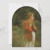 Teddy Bear themed Baby Shower Invitation 招待状 (裏面)