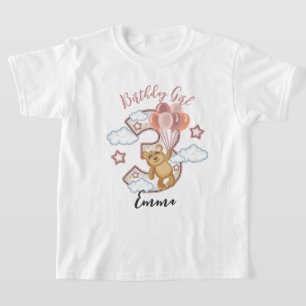 Teddy Bear Third birthday幼児のTシャツ Tシャツ