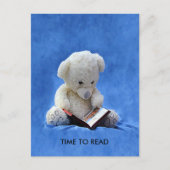 Teddy Bear Time to 読 Postkage, ZKOA ポストカード (正面)