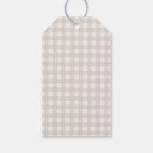 Teddy Bear We Can Bearly Wait Birthday ギフトタグ (裏面)