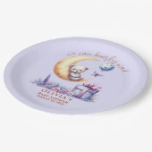 Teddy Bear We Can Bearly Wait Paper Plate ペーパープレート (アングル)