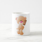 Teddy Bear With An Ice Block Coffee Mug コーヒーマグカップ (中央)